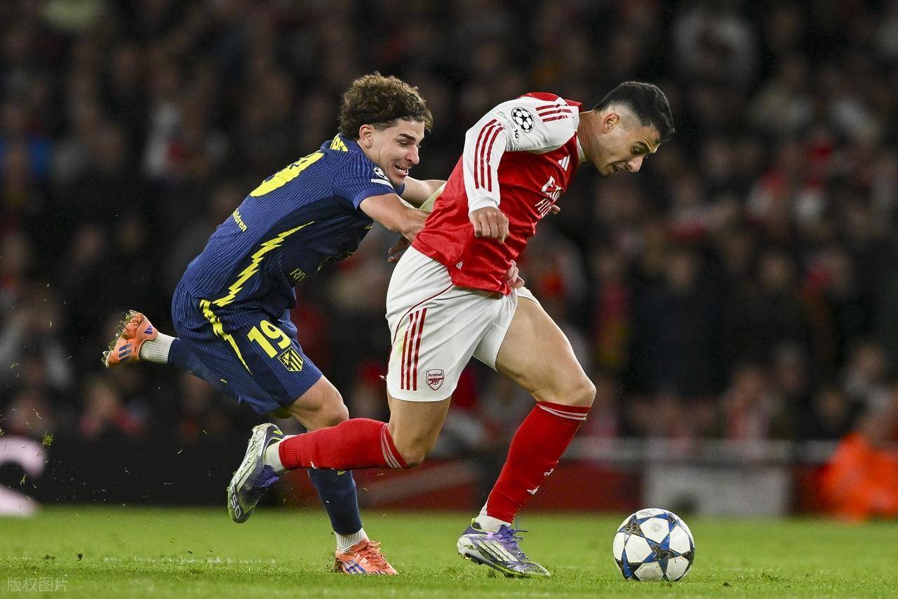 阿森纳狂胜马竞!豪华阵容幸福没烦恼,小马丁复刻亨利大帝进球!